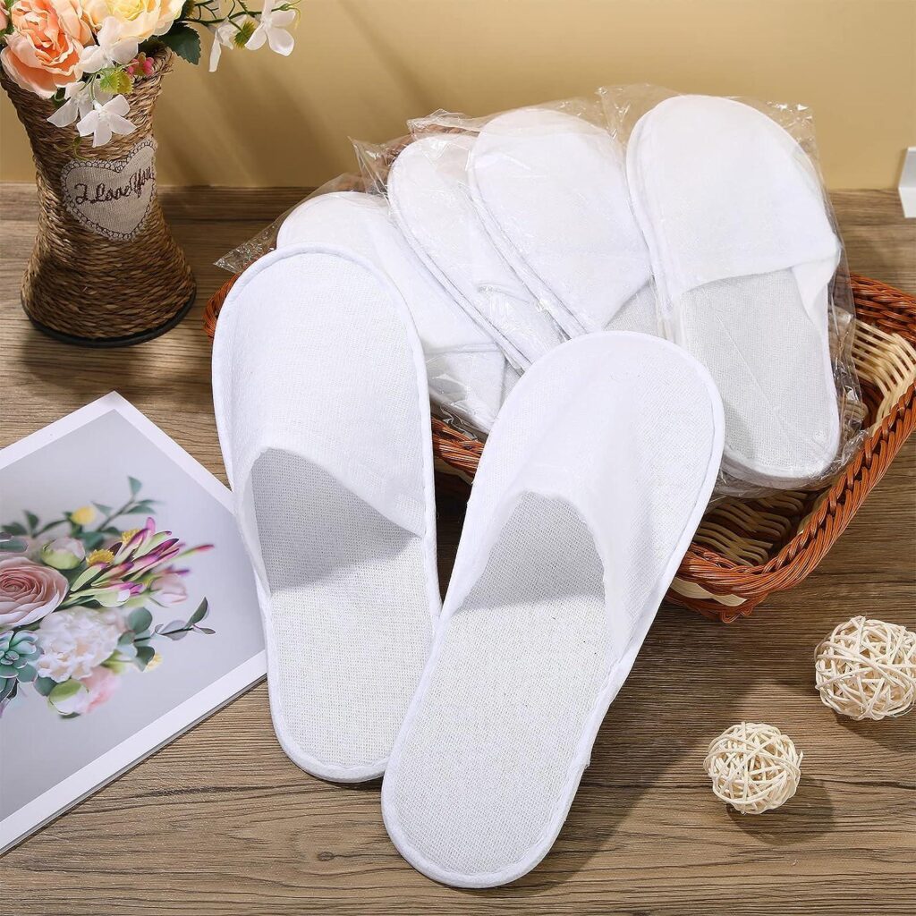 custom branded hotel slippers
